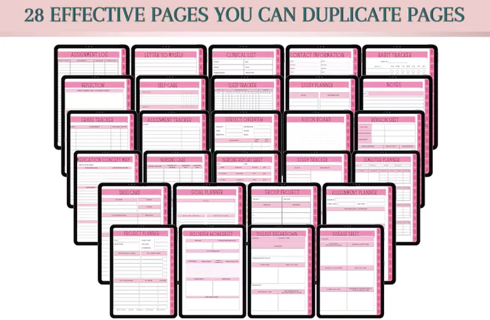 Nursing Student Digital Planner